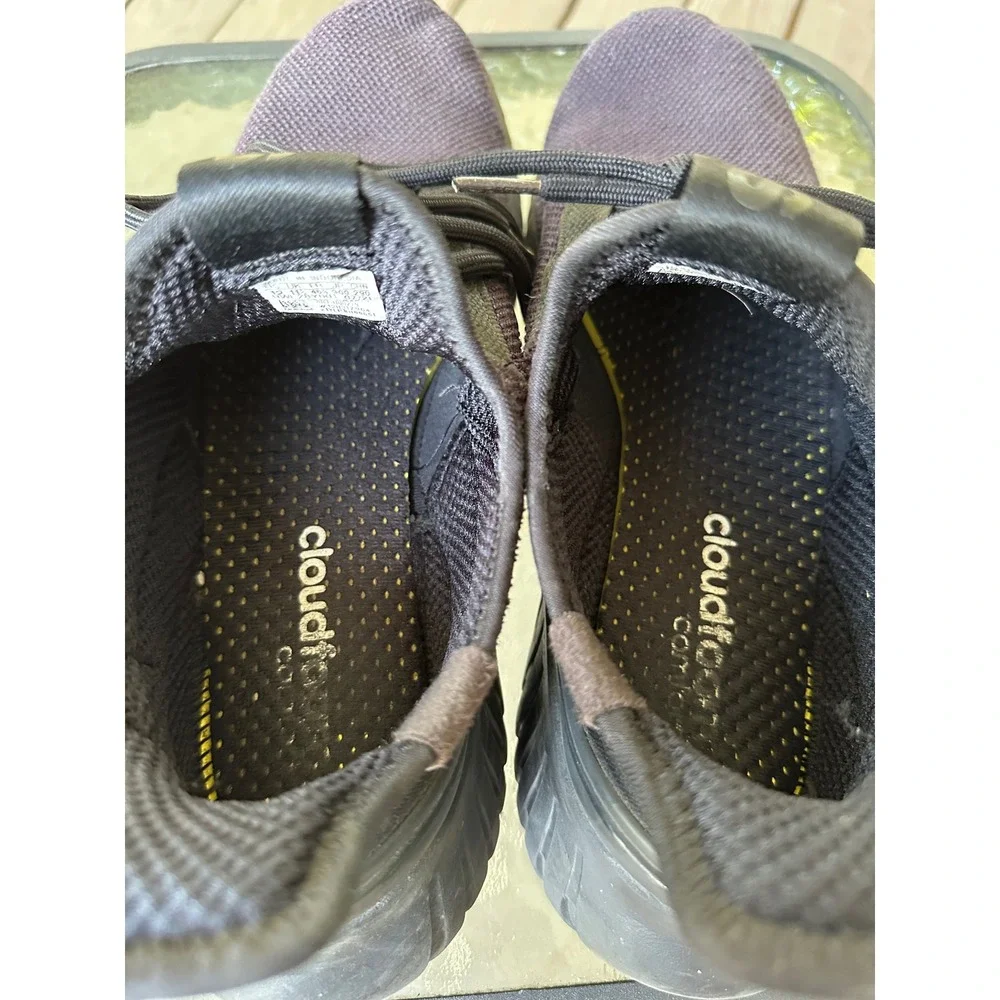 Adidas Kaptir 2.0 Men's Mesh Running Shoes Black Sneakers Size 12‎